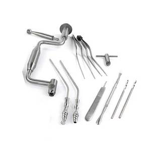Juego de instrumentos genéricos para craneotomía, herramientas quirúrgicas de neurocirugía, kit quirúrgico de acero inoxidable de grado hospitalario - Product Image 3