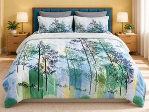 Edredón de Lujo con Estampado Digital de 200 GSM para Camas King y Queen, Ropa de Cama Reversible y Elegante para el Hogar, Apartamento y Hotel - Product Image 6