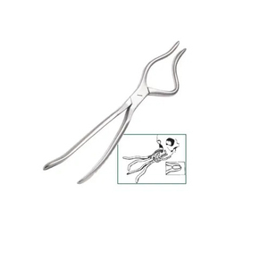 Ensemble d'instruments orthopédiques professionnels en acier inoxydable de haute qualité, cisailles à côtes Sauerbruch, manuelles, réutilisables, pour chirurgie générale, CE - Product Image 1