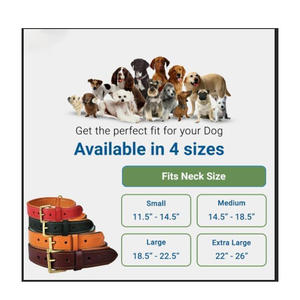 Collar de Cuero PU para Perro al por Mayor con Hebilla Metálica, Collar de Entrenamiento para Mascotas, Transpirable, Resistente y de Lujo para Perros - Product Image 6