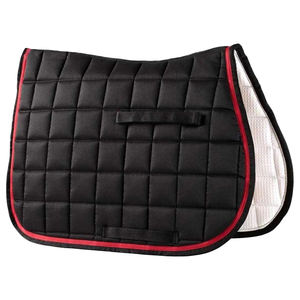 Almohadilla de equitación 100% algodón para caballos con logotipo personalizado, almohadilla de silla de montar de gran venta, juego de almohadillas de silla de montar personalizadas - Product Image 1