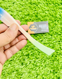 Saaqaans Enterprises Wholesale Single <b>Edge</b> Razor Blade with Blue Tip <b>Plastic</b> Handle Body Shaving Imported Stainless Steel - Product Image 4