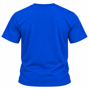Camiseta de manga corta con cuello redondo y gráfico del escudo de Phi Beta Sigma en azul real para hombre, ligera, ideal para eventos casuales universitarios de fraternidad. - Product Image 4