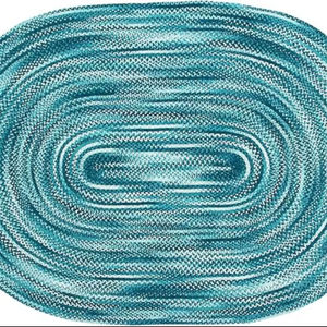 Tapis ovale en jute moderne et confortable pour usage quotidien, écologique, fait main, doux, durable, idéal pour les espaces intérieurs, salons, livraison mondiale - Product Image 3