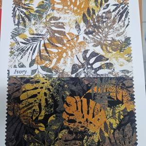 ผ้าพิมพ์ลายดิจิทัลฮาวายหกสีสันสวยงามบนผ้าฝ้ายทอ กว้าง 44 นิ้ว พร้อมจัดส่งทันที - Product Image 6