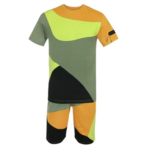 Conjunto Deportivo Corto de Verano para Hombre, Camiseta Casual de Manga Corta de Secado Rápido y Pantalones Cortos, Conjunto de 2 Piezas, Trajes Deportivos para Hombre - Product Image 6