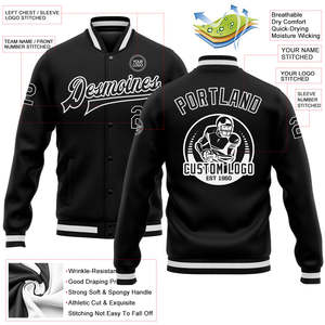 Chaqueta Varsity Personalizada al por Mayor para Hombre, Chaqueta Letterman de Alta Calidad con Logotipo Bordado, Fabricación OEM ODM con Marca Privada - Product Image 6