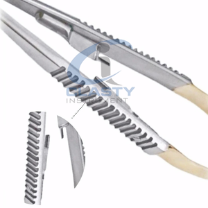 Forceps dentaire manuel en acier inoxydable de classe I, couleur argent, instrument chirurgical pour dentisterie - Product Image 4