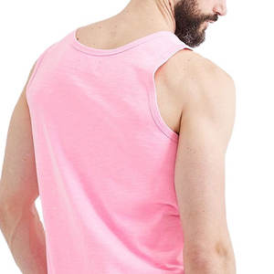 Camiseta sin Mangas para Hombre, 100% Poliéster, Ropa Deportiva de Alta Calidad, Venta Directa de Fábrica, Fabricación Profesional - Product Image 5