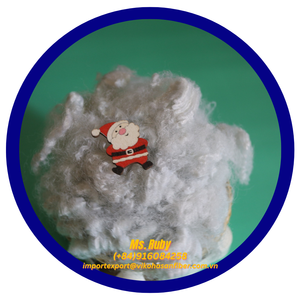 Fibre de polyester en copeaux 7D HD blanche, sèche, de la part du fabricant Vikohasan PSF, pour le rembourrage de jouets, oreillers, couvertures, coussins et édredons. - Product Image 2