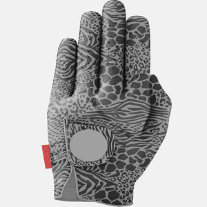 ถุงมือกอล์ฟลายสัตว์สีเทา หนังคาเบรตต้าคุณภาพพรีเมียม ระบายอากาศได้ดี กันลื่น จับกระชับ นุ่ม ยืดหยุ่น สำหรับผู้ชาย - Product Image 1