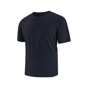 Men's Regular Fit Short Sleeve Solid Color Quick Dry O-Neck <b>T</b>-<b>Shirt</b> 100% <b>Polyester</b> Knitted Casual Style - Product Image 4