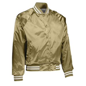 Veste bomber en satin personnalisée de haute qualité pour hommes, style baseball varsity, veste en satin antibactérienne écologique - Product Image 6