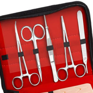 Kit Completo de Sutura Eléctrica para Práctica Ortopédica, Instrumentos de Acero Inoxidable, Almohadilla de Silicona Realista para Uso Médico y Veterinario - Product Image 6