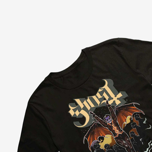 เสื้อยืดลายอนิเมะ ผ้าฝ้าย 100% ขายส่งจากโรงงาน ผ้าเนื้อนุ่ม พิมพ์ลายด้วยความร้อน DTF เสื้อผ้าสตรีทแวร์ ระบายอากาศได้ดีและทนทาน - Product Image 6