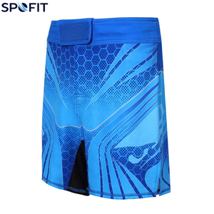 Shorts de combat MMA haut de gamme pour hommes, imprimés par sublimation, respirants et à séchage rapide, pour le grappling, la boxe, le Muay Thai et l'entraînement au Jiu Jitsu - Product Image 3