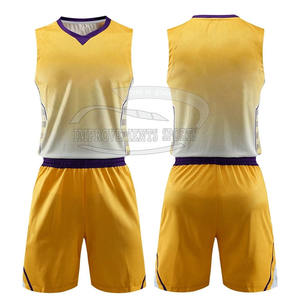 Camiseta de baloncesto ligera hecha en Pakistán de calidad superior uniformes al por mayor con logotipo personalizado conjunto de ropa deportiva lisa de bajo precio - Product Image 1