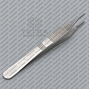 คีมจับเนื้อเยื่อเกรด DeBakey Adson ขนาด 1.5 มม. ปลายแบบ Atraumatic สำหรับการผ่าตัดหัวใจและหลอดเลือด  เครื่องมือผ่าตัด ได้รับการรับรองมาตรฐาน CE ISO - Product Image 3