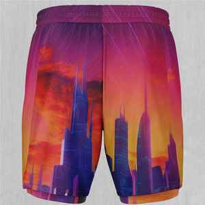 Pantalones Cortos de Satén Sólido para Hombre de Alta Calidad, Ajuste Cómodo, Ecológicos, 100% Personalizables, Antiarrugas, de Secado Rápido - Product Image 2