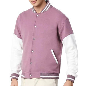 Top Selling <b>Men</b> Varsity <b>Jacket</b> Knitted Breathable Comfortable High Quality Customizable Design Winter Warm Wear Wholesale - Product Image 1