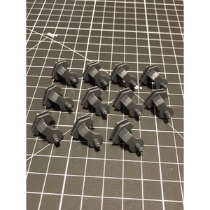 ชุดอุปกรณ์จับยึดแบบคลิปสำหรับโมเดล Mecha Hangar อุปกรณ์เสริมสำหรับจัดแสดงไดโอรามา ชั้นวางปืน ชิ้นส่วนจัดเก็บและจัดแสดง (ชุด 2 ชิ้น) - Product Image 3