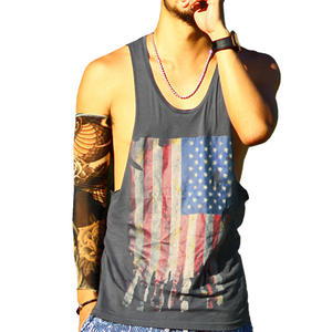 Débardeur de sport sans manches en coton pour homme, respirant, léger, pour fitness, course et entraînement, vêtement de sport d'été, vente en gros - Product Image 1