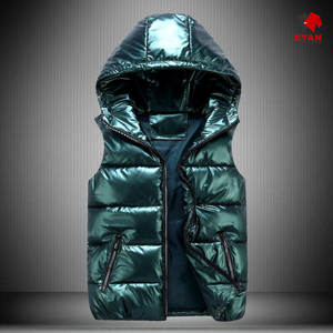 เสื้อกั๊กพัฟเฟอร์กันน้ำระบายอากาศได้ดีสำหรับผู้ชาย ยี่ห้อ Ryan Pro Gear คุณภาพพรีเมียม พร้อมโลโก้แบบกำหนดเอง ดีไซน์ OEM - Product Image 2