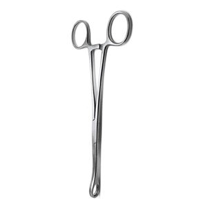 คีมจับฟองน้ำแบบใช้ซ้ำได้ สแตนเลสสตีล แบบตรง สำหรับการผ่าตัด - Product Image 5