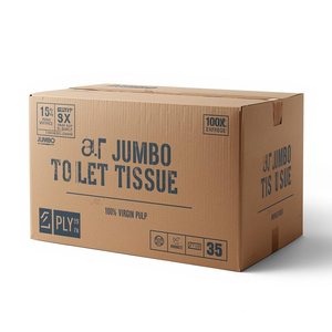 Rollo de Papel Higiénico Jumbo Premium, Papel Grueso y Suave de Larga Duración para Hoteles, Aeropuertos y Oficinas - Product Image 3