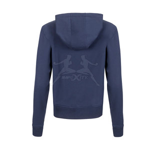 Sweat à capuche léger à demi-zip avec une construction respirante et une silhouette décontractée, sweat à capuche classique décontracté à demi-zip - Product Image 2