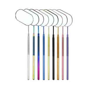 Wholesale Competitive Prices Personalized Lighted Magnifying Dual Sided <b>Pocket</b> Chrome Finish Eyelash Mirror - Product Image 3