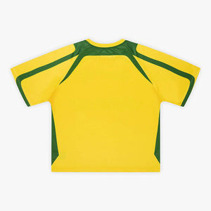 Maillot de football personnalisé imprimé par sublimation pour hommes, t-shirt de sport à séchage rapide, vente en gros OEM, logo brodé personnalisé - Product Image 3