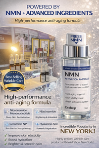 Suero Ampolla NMN con Niacinamida y Ácido Hialurónico, Antienvejecimiento, Antiarrugas, Blanqueador, Reafirmante, Hidratante y Reparador de la Piel, 30 ml - Product Image 4