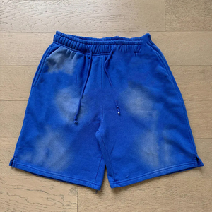 Manufacturer Women's Casual Acid Wash <b>Drawstring</b> Shorts Heavyweight 420g Washed Cotton Eco-Friendly - Product Image 3