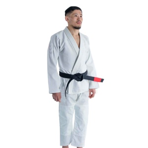 Cuello y puños reforzados ultraflexibles, entrenamiento seguro, ajuste cómodo, adecuado para uniformes de artes marciales, judo y karate. - Product Image 1