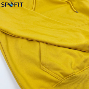 Sweat à capuche d'hiver en coton tricoté doublé satin pour femme, vente en gros, collection 2026, sweats à capuche streetwear doublés satin de soie pour homme, logo personnalisé - Product Image 5