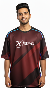 เสื้อยืดโอเวอร์ไซส์ลายพิมพ์ซับลิเมชั่นแฟชั่นสตรีทสไตล์สำหรับผู้ชาย เสื้อผ้าลำลอง - Product Image 4