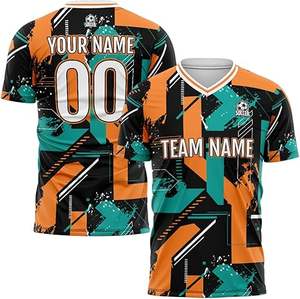 Uniforme de Fútbol de Último Diseño 100% Poliéster, Nuevo Estilo, Uniforme Profesional para Adultos, Calidad Premium, Color Personalizado, Secado Rápido - Product Image 2