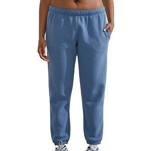 OEM Custom High Quality <b>Women</b> Elastic Waist <b>Trouser</b> Cotton <b>Fleece</b> 240 Gsm Warm Jogging Wear Custom Plain <b>Women's</b> Joggers - Product Image 5