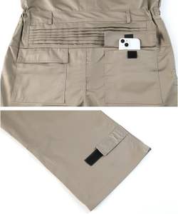 Combinaison de travail de haute qualité pour hommes et femmes, légère, confortable, 100% coton, fournie par l'usine. - Product Image 6