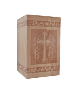 Urnes funéraires en bois de qualité supérieure pour adultes, pour les funérailles et les enterrements, fabriquées à la main avec logo personnalisé à bas prix - Product Image 1