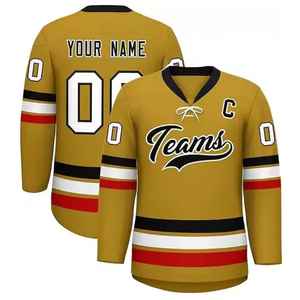 Maillots de hockey sur glace professionnels sur mesure de haute qualité en gros – Tenues et survêtements en mesh pour le Canada - Product Image 6