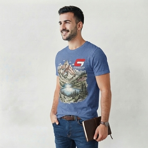 T-shirt Classique Imprimé pour Homme – Meilleure Vente, Doux, Respirant, Décontracté, avec Personnalisation de Marque – Direct Usine - Product Image 5