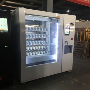 Máquina Expendedora de Snacks y Bebidas Frías, Máquina Expendedora Inteligente con Apertura de Puerta para Recoger Productos - Product Image 6