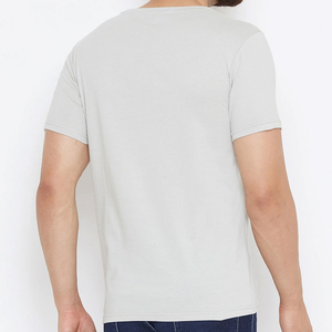Custom Printed Men's T-Shirts 100% Cotton Worsted Fabric <b>Short</b> Sleeve Loose Fit Breathable Eco-Friendly High Quality BY HI - Product Image 5
