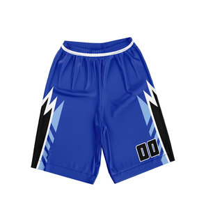 Conjunto de Uniforme de Baloncesto Sublimado Personalizado Azul Negro Blanco con Nombre del Equipo 00 Cuello en V Sin Mangas Uniforme Transpirable para Adultos - Product Image 3