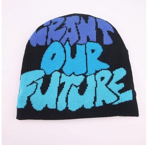 Gorro de Invierno Personalizado con Logotipo, Unisex, Forro de Satén, 100% Acrílico, Puño Jacquard, Estilo Urbano, Ajustable - Product Image 1