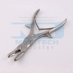 Rongeur à os Stille-Luer de qualité supérieure, 22 cm, droit, instruments chirurgicaux orthopédiques médicaux - Product Image 2