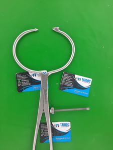 Pinza de reducción periartricular pélvica de acero inoxidable alemán de alta calidad con punta esférica, manual ortopédica - Product Image 3