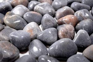 Natural Pebbles glossy finish Oval Polished <b>Stone</b> for <b>Landscaping</b> Decoration Durable Outdoor Use - Product Image 2